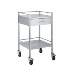 Trolley Stainless Steel-1 drawer