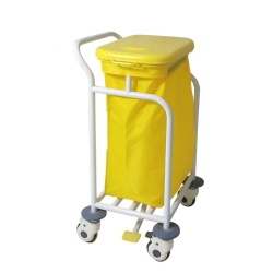 Bed Linen Trolley With Lid-Single