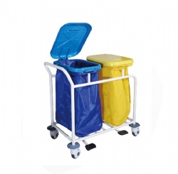 Bed Linen Trolley With Lid-Double